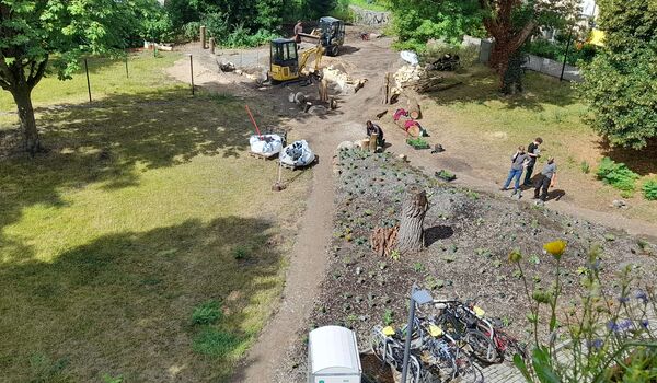 PikoPark (im Bau) auf dem Gelände der Wohnungsbaugenossenschaft BEROLINA eG