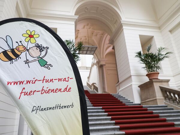 Abschlussfeier zum bundesweiten Pflanzwettbewerb