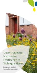 Cover: Folder Naturnahe Freiflächen, Stiftung für Mensch und Umwelt