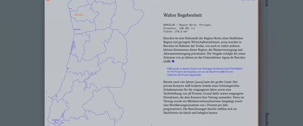 Impressionen von der Webdoku „wasserstories“